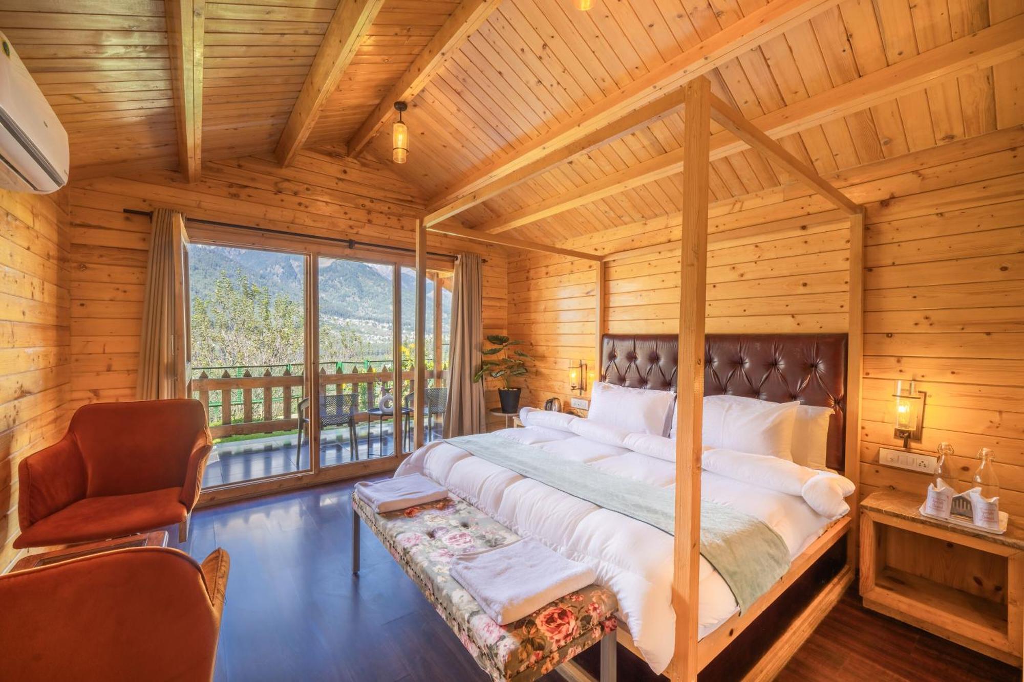 Отель Echor Himalayan Heights Luxe Manali Экстерьер фото