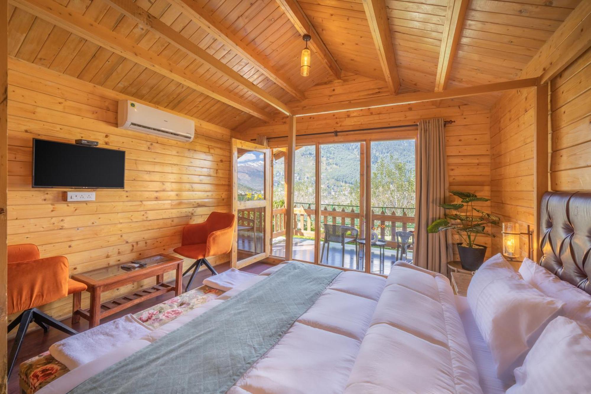Отель Echor Himalayan Heights Luxe Manali Экстерьер фото