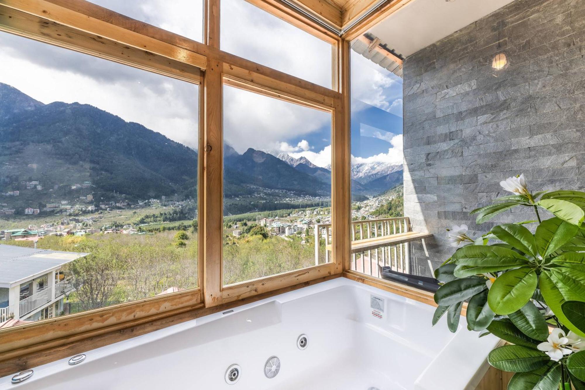 Отель Echor Himalayan Heights Luxe Manali Экстерьер фото