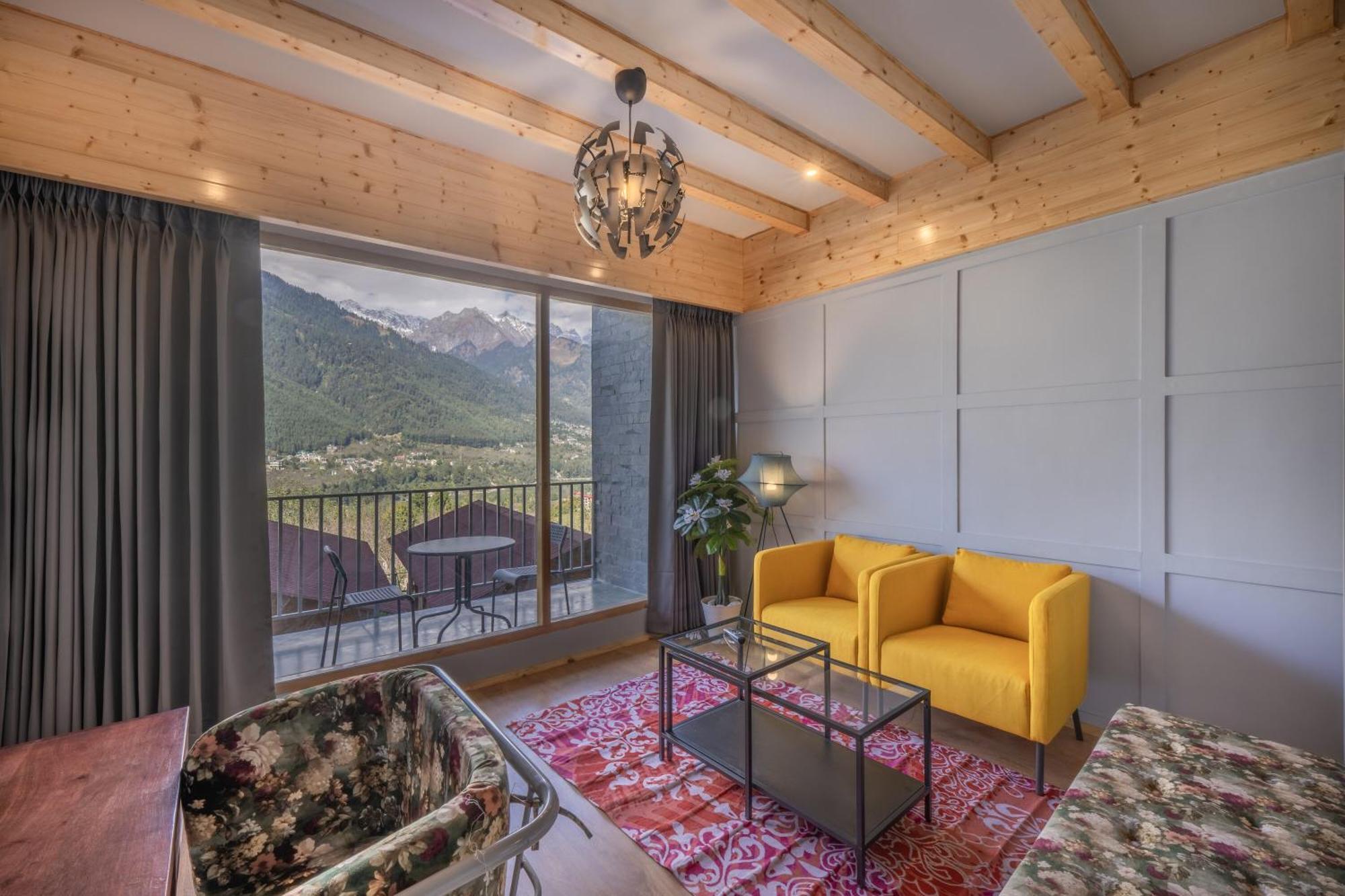 Отель Echor Himalayan Heights Luxe Manali Экстерьер фото
