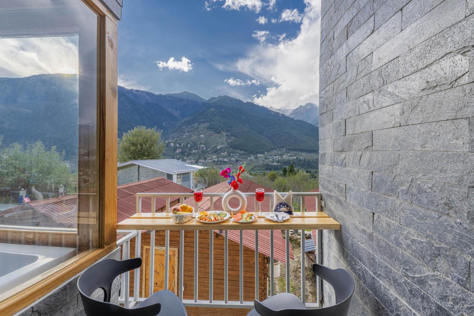 Отель Echor Himalayan Heights Luxe Manali Экстерьер фото