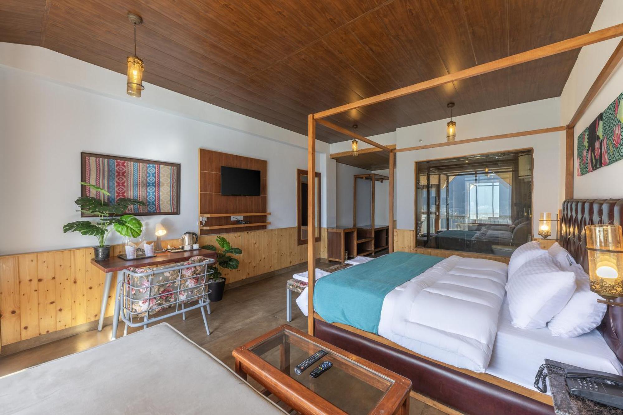 Отель Echor Himalayan Heights Luxe Manali Экстерьер фото